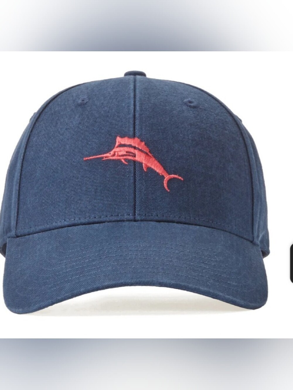 Tommy Bahama 100% Cotton Twill Adjustable Marlin Cap One Size Fits All